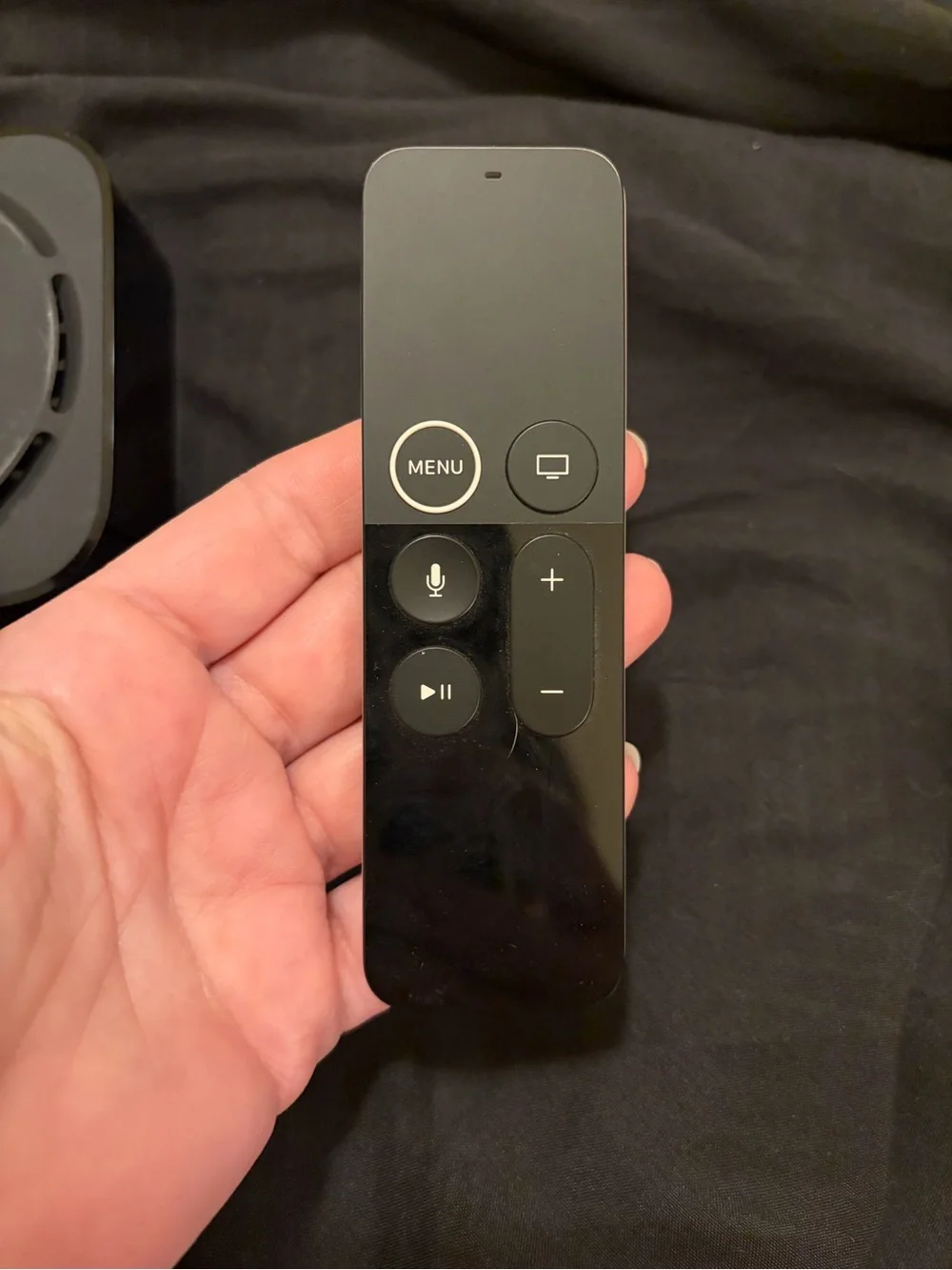 Apple TV streaming box with Siri Remote - Black